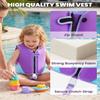 Kids' Neoprene Swim Jacket with Adjustable Safety Straps view 4
