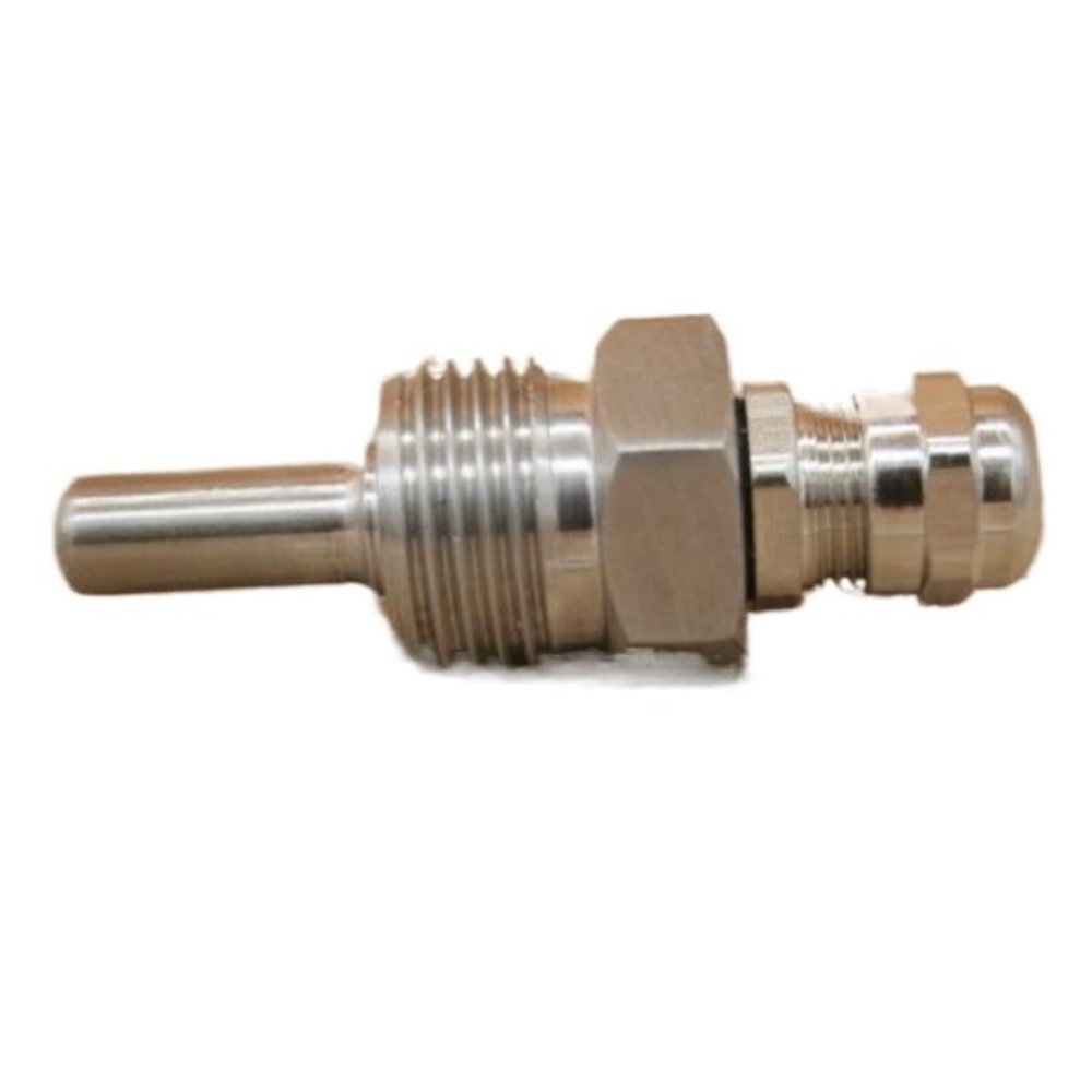 PAJPXPCD 1-Piece Thermowell, L30–L200 mm, BSP 1/2 in (DN15) or 3/4 in (DN20) Thread, 6 mm Maximum Diameter, 304 Stainless Steel, L150 mm, 3/4 in