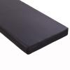 Mozzeilee 160 x 30 x 3 cm Garden Bench Cushion, Waterproof PU Leather, Black view 1