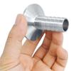 1.5 in Tri-Clamp to 0.5 in Barb Fitting, SUS316 Stainless Steel view 1