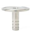 1.5 in Tri-Clamp to 0.5 in Barb Fitting, SUS316 Stainless Steel view 3
