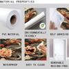 Self-Adhesive Door Wallpaper 86 x 200 cm, Dragon and Peonies, 3D Effect view 4
