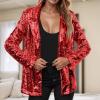 Women's Sequin Blazer Jacket view 3