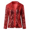 Women's Sequin Blazer Jacket view 4
