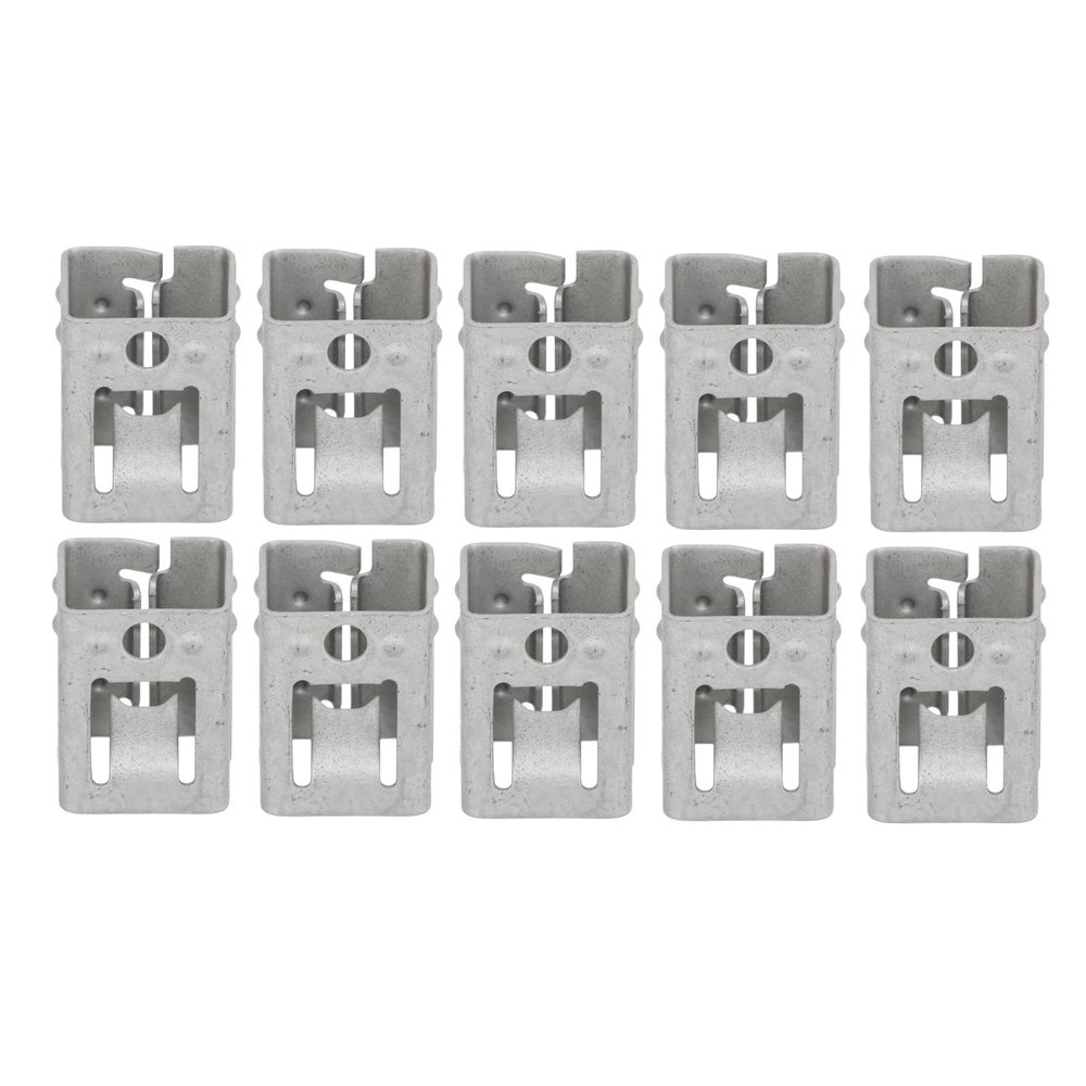 Garosa Solar Panel Mounting Brackets, Spring Steel, 10-Pack for Quick PV Component Installation