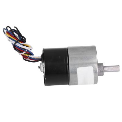 Garosa Brushless Gear Motor, Quiet 12 V DC Electric Gear Motor, 12 RPM for Automatic Devices and Robots (600 RPM)