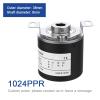 Incremental Encoder, 38 mm, 8 mm Hollow Shaft, Optical Rotary Encoder, NPN Open Collector, 10/1024/2500/3600 PPR, 5–24 V DC (ZKT3808-1024PPR, NPN Collector) view 2