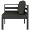 Homgoday Anthracite Aluminum Garden Lounge Set, Model 3107816 view 4
