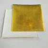 100 Sheets Metallic Foil Paper, Gold Fine Grid, 17.7 x 17.7 in (45 x 45 cm) view 1