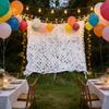 Snow Camouflage Garden Net, Oxford Fabric, 2x2.5m to 9x12m, Sun and Privacy Shade (W8xH8.5m) view 4