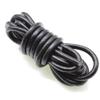 Flat Black Leather Cord, 2 m, 12 × 2 mm view 3