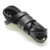 Flat Black Leather Cord, 2 m, 12 × 2 mm view 4