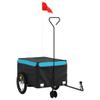 Generic Black and Blue Bicycle Cargo Trailer, 45 kg, Iron view 2