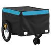 Generic Black and Blue Bicycle Cargo Trailer, 45 kg, Iron view 4