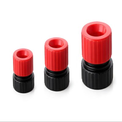 Saipor 3-Piece Adjustable Drill Depth Stopper Set with Nylon Inner Rings, 0.3–1.27 cm