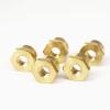 LLBOGRGGN 5-Pack 1/2" BSP Male to 1/8" BSP Female Brass Reducer Bushing view 3