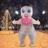 KIMISS Inflatable Boo Boo Baby Costume for Adults, One Size, 150–190 cm view 3