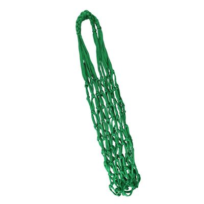 Veemoon Durable Hanging Green Nylon Feeding Net with Reinforced Rope for Livestock