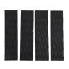 FACAIIO Surfboard Traction Pad EVA Non-Slip Surfboard Shortboard Longboard, 4-Pack, Diamond Groove Design, 30 x 8 cm, Black view 1