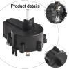 FACAIIO 12 V Boat Outboard Motor Speed Switch Controller, 5 Forward and 3 Reverse Gears, 18.1 kg, 22.7 kg, 27.2 kg, 30.8 kg, 39 kg, Black view 2