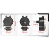 FACAIIO 12 V Boat Outboard Motor Speed Switch Controller, 5 Forward and 3 Reverse Gears, 18.1 kg, 22.7 kg, 27.2 kg, 30.8 kg, 39 kg, Black view 4