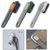 FACAIIO Multifunctional Shoe Brush with Soap Dispenser, Long Handle, 17.3 cm, White view 3