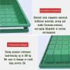 Square Corner Covers for Highways, Residential Areas, and Parking Lots, Concealed in Grass, Set of 3 (L 100 cm × W 50 cm) view 3