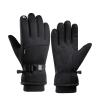 JHSDHYD Winter Ski Gloves, Windproof Touchscreen Snowmobile Motorcycle Riding Anti-Slip Outdoor Sports (L) view 1