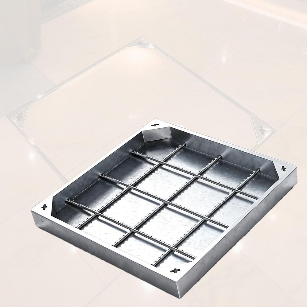 Stainless Steel Outdoor Drain Cover, 30–90 cm, 70 × 40 × 8 cm
