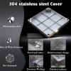 Stainless Steel Outdoor Drain Cover, 30–90 cm, 70 × 40 × 8 cm view 3
