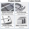 Stainless Steel Outdoor Drain Cover, 30–90 cm, 70 × 40 × 8 cm view 4