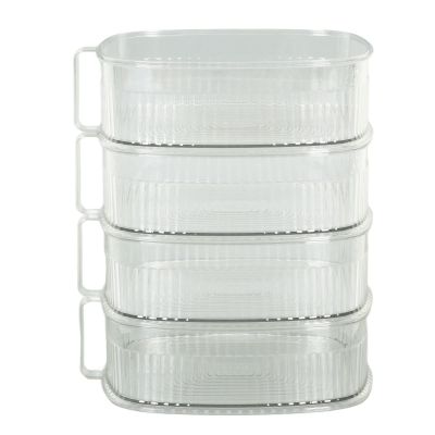 Transparent Multi-Tier Serving Dish Dust Cover, 4-Tier