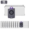10 Dust Bags for Narwal Freo X10 Pro Robot Vacuum, 3.5 L view 2