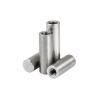 Beveled Flat Carbon Steel Cylinder Pins with Internal Thread, M3–M6, 304 Stainless Steel, 5-Pack (50 mm, M3 × 4 mm) view 1