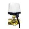 1/2" 3/4" 1" 1-1/4" 1-1/2" 3-Way IP65 Waterproof Motorized Brass Ball Valve, 3-Wire 2-Control, T/L Type (1-1/4", L Type, AC) view 3