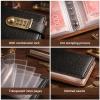 100-Envelope Savings Binder with Password Lock, Red view 4