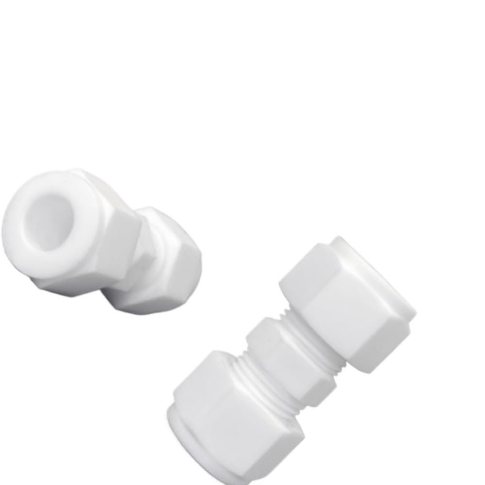 5-Piece PTFE Reducer Fitting with Ferrule and Male Thread, 1/16-Inch End, for Oil, Water, and Gas (D1/16"–D1/2")