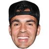 Kyle Forgeard (Hat) Cardboard Mask view 1