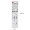 Naroote Universal Smart TV Remote, Low Power, Compatible with Various TV Models view 4