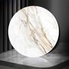 BiSaXieTa Round Slate Lazy Susan, 40-Inch, Glossy Gold view 1