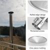 Chimney Rain Cap, 75–315 mm, Weather-Resistant Stainless Steel Chimney Cover view 3