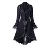 Steampunk Women's Tailcoat Cape, Gothic Victorian Costume for Carnival, Cosplay and Parties view 1