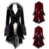 Steampunk Women's Tailcoat Cape, Gothic Victorian Costume for Carnival, Cosplay and Parties view 4