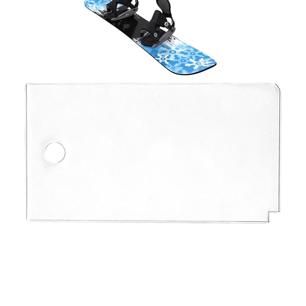 Quorvex Ski Scraper, Portable Ski Edge Scraper for Wax Removal