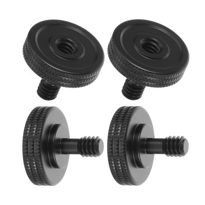 SEWOART 4-Piece 1/4-Inch Camera Thumb Screw Set