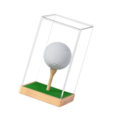 ZYKEJJDDAK Acrylic Golf Ball Display Case with Lid