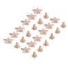 Asixxsix Leather Rivet Set, 50 Star-Shaped 12 mm Rivets with 7 mm Screws view 4