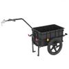 2-in-1 Bicycle Cargo Trailer Cart with 50 kg Storage Box view 1