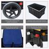 2-in-1 Bicycle Cargo Trailer Cart with 50 kg Storage Box view 3