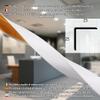 4-Piece Set of Self-Adhesive PVC Angle Profiles, 25 x 25 mm, 90 cm, White view 3